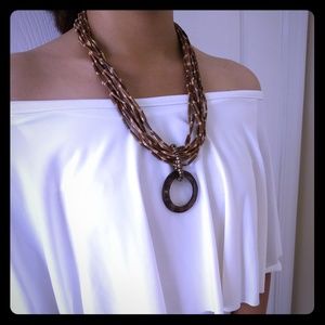 Handmade Natural Fashion Jewelry Statement Necklac